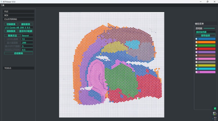 摳除空白的全局聚類(lèi)結果
